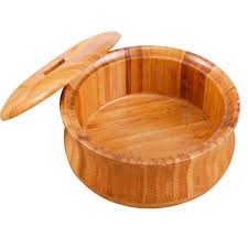 COUPE EN BOIS AVEC COUVERCLE